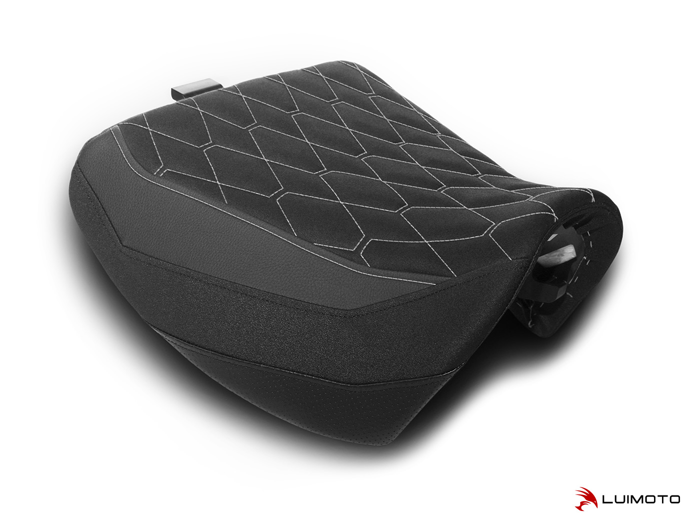 LUIMOTO (Hex-Diamond) Rider Seat Cover for the HARLEY DAVIDSON Pan America (2021+) LUIMOTO (Hex-Diamond) Rider Seat Cover for the HARLEY DAVIDSON Pan America (2021+)